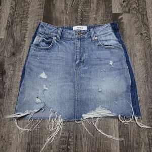 Pistola Denim Jean Mini Skirt Size 25
